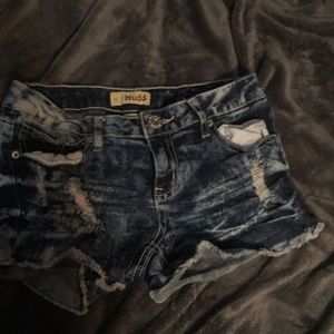 Cute Acid Wash shorts